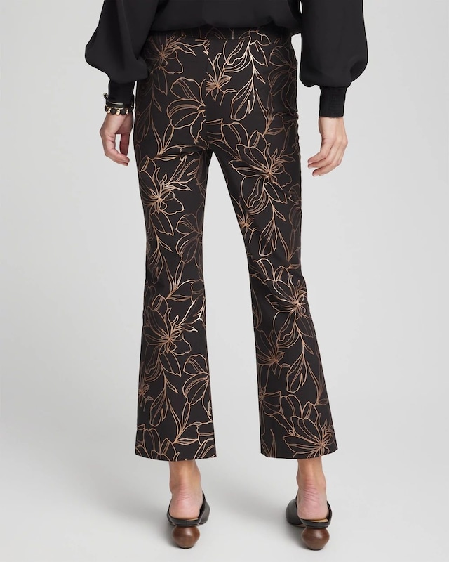 Juliet Fall Print Kick Flare Pants - image 3
